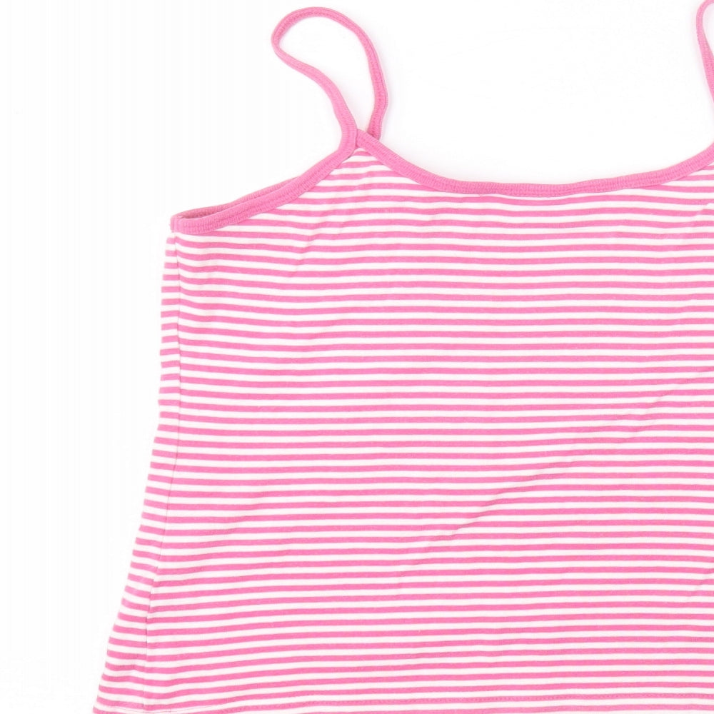 Womens UK Size 16 Essentials White Basic T-Shirt