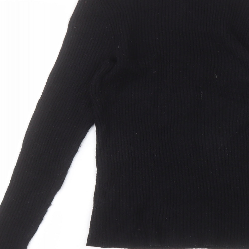 Primark Womens Black   Basic T-Shirt Size S