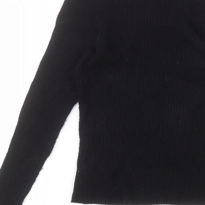 Primark Womens Black   Basic T-Shirt Size S