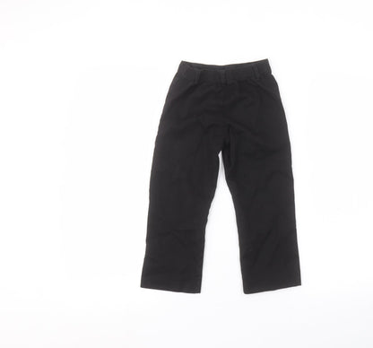 George Boys Black   Dress Pants Trousers Size 3-4 Years