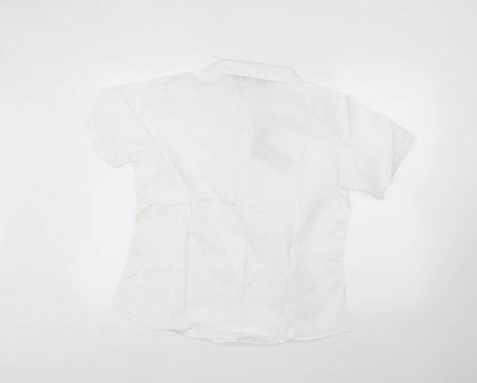 Premier man Mens White    Dress Shirt Size 14