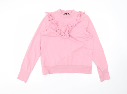 Womens UK Size M Vera Moda Pink Pullover Jumper