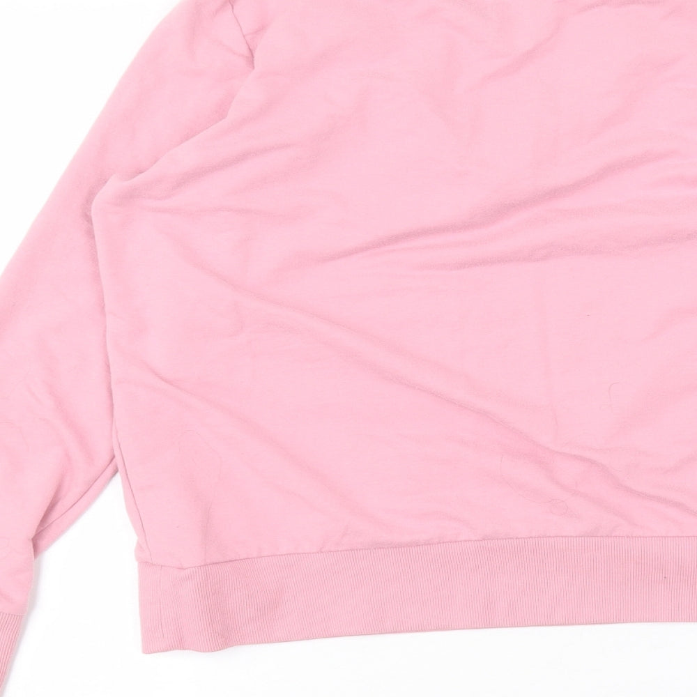 Womens UK Size M Vera Moda Pink Pullover Jumper