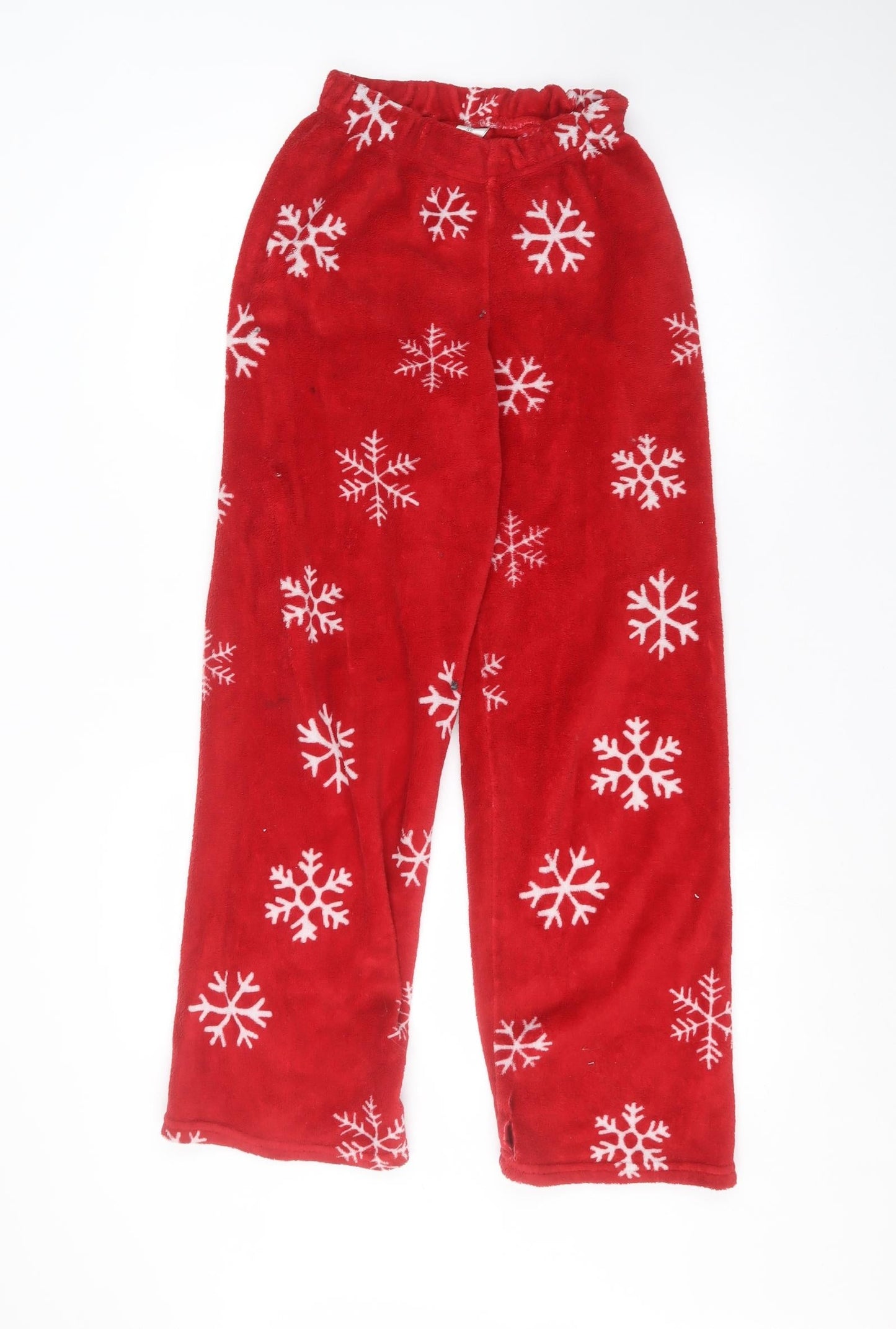 Primark Womens Red   Sweatpants Trousers Size 6 L28 in