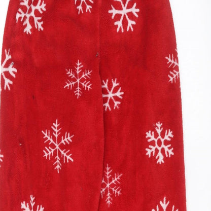 Primark Womens Red   Sweatpants Trousers Size 6 L28 in