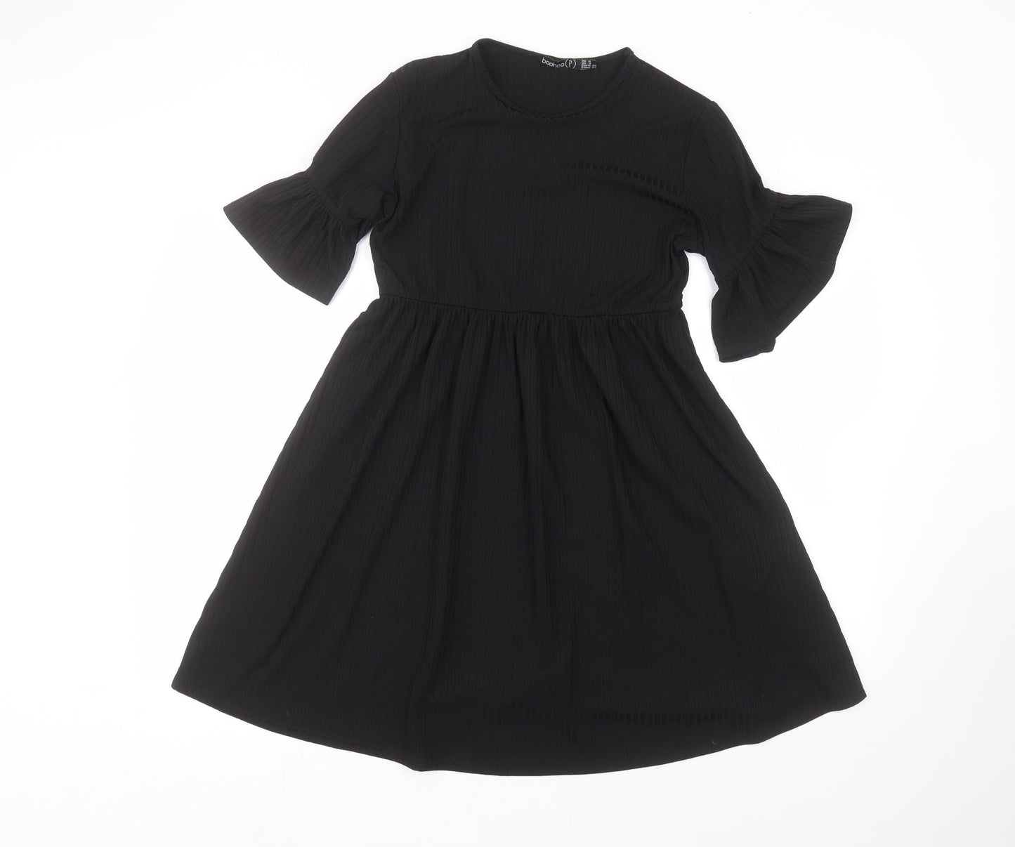 Boohoo Womens Black   A-Line  Size 8