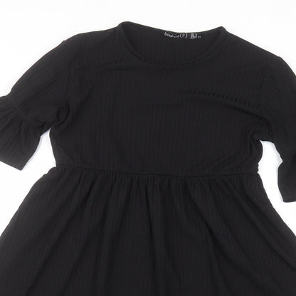 Boohoo Womens Black   A-Line  Size 8