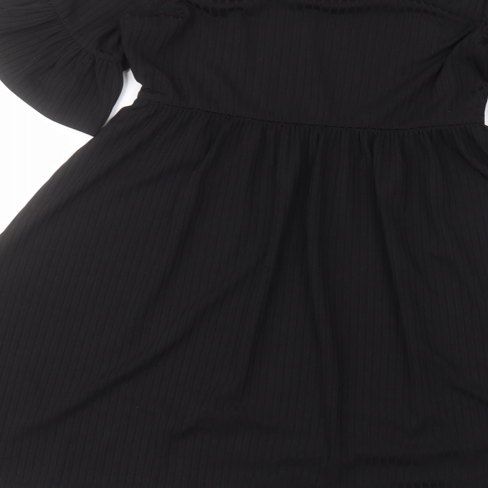 Boohoo Womens Black   A-Line  Size 8