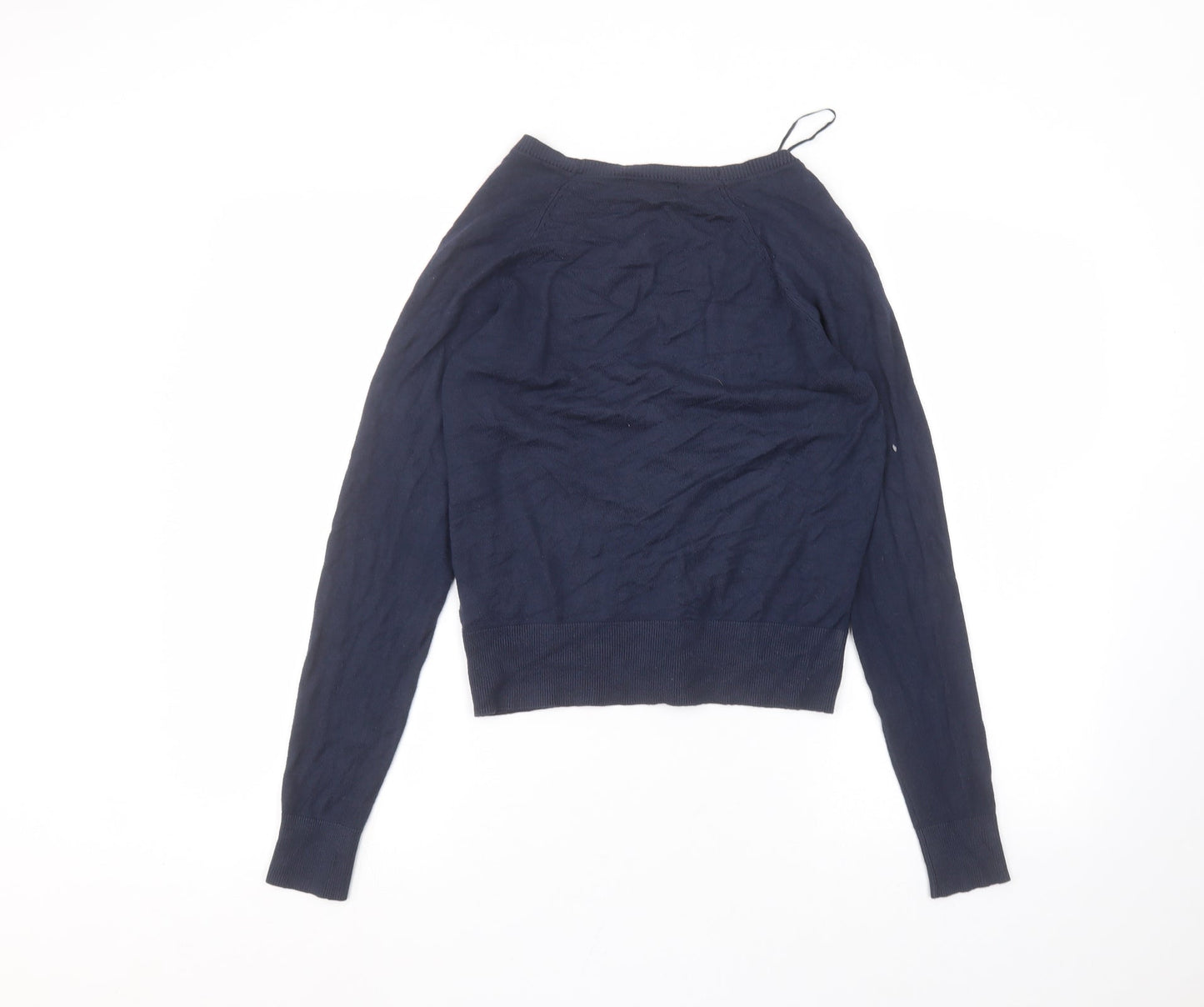 Womens UK Size 8 New Look Blue Cardigan Jumper