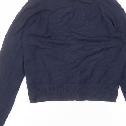 Womens UK Size 8 New Look Blue Cardigan Jumper