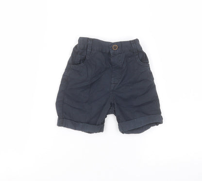 Nutmeg Baby Blue   Cropped Trousers Size 18-24 Months