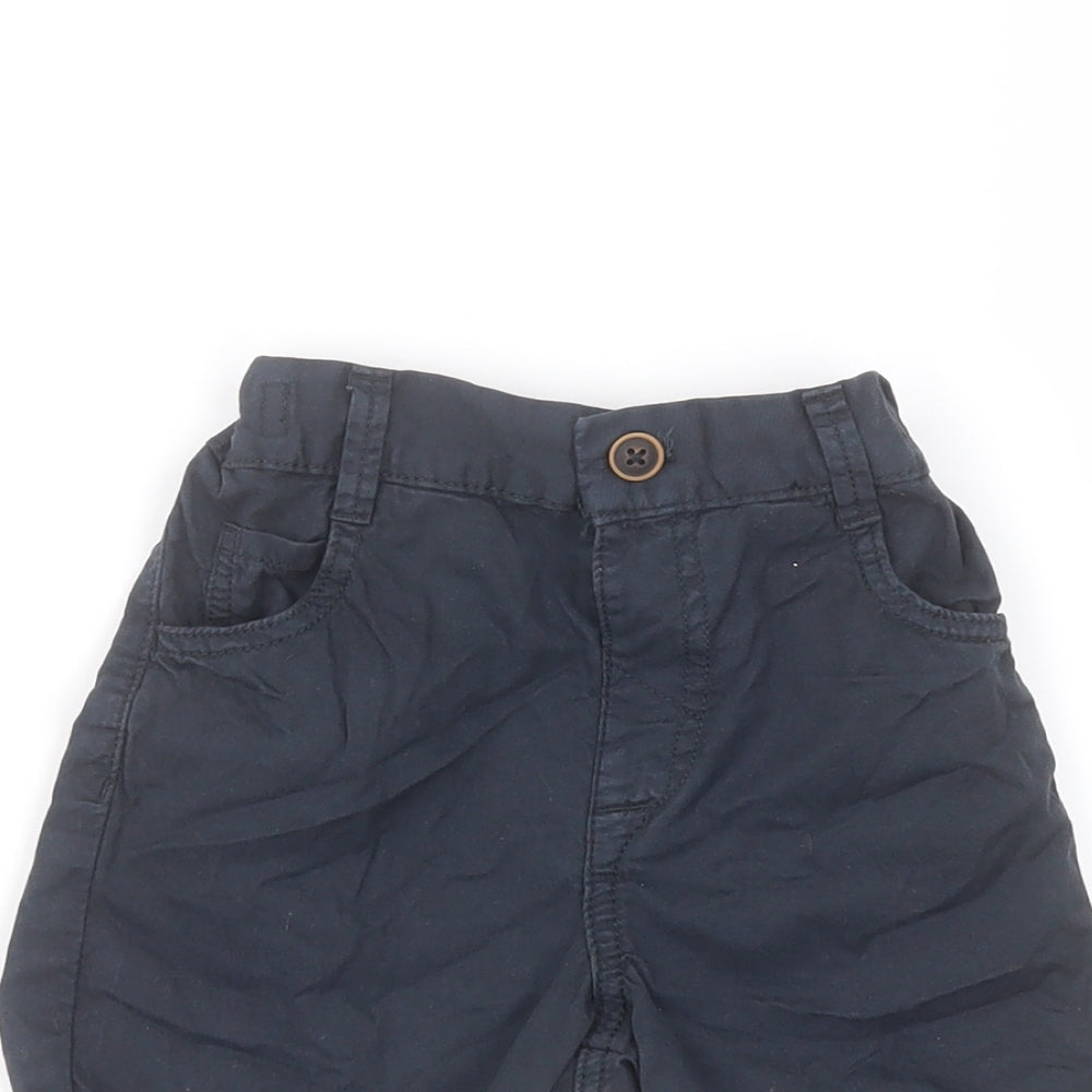 Nutmeg Baby Blue   Cropped Trousers Size 18-24 Months