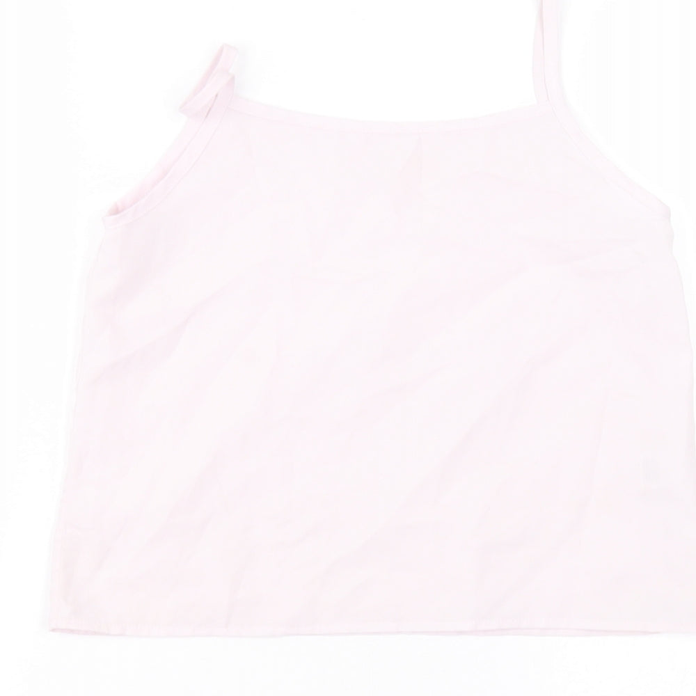 River Island Girls Pink   Basic Blouse Size 9-10 Years