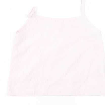 River Island Girls Pink   Basic Blouse Size 9-10 Years