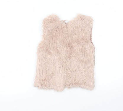 Primark Girls Pink   Jacket Coatigan Size 6-7 Years