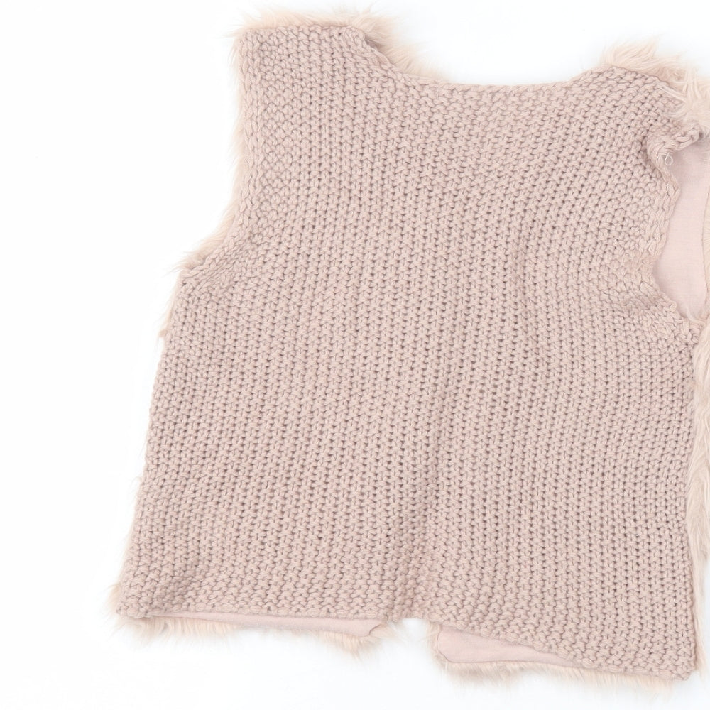 Primark Girls Pink   Jacket Coatigan Size 6-7 Years