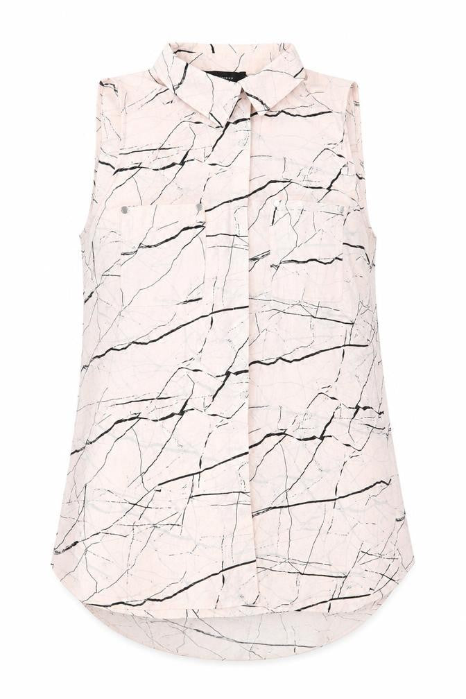 Womens UK Size 10 Atmosphere Ivory Basic Button-Up
