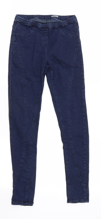 Womens UK Size 10 Preworn Regular Fit Jegging Blue Jeans