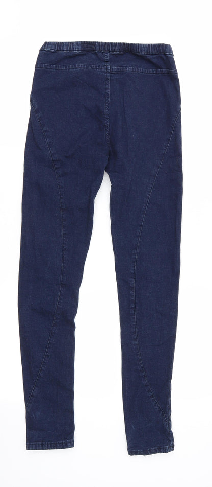 Womens UK Size 10 Preworn Regular Fit Jegging Blue Jeans