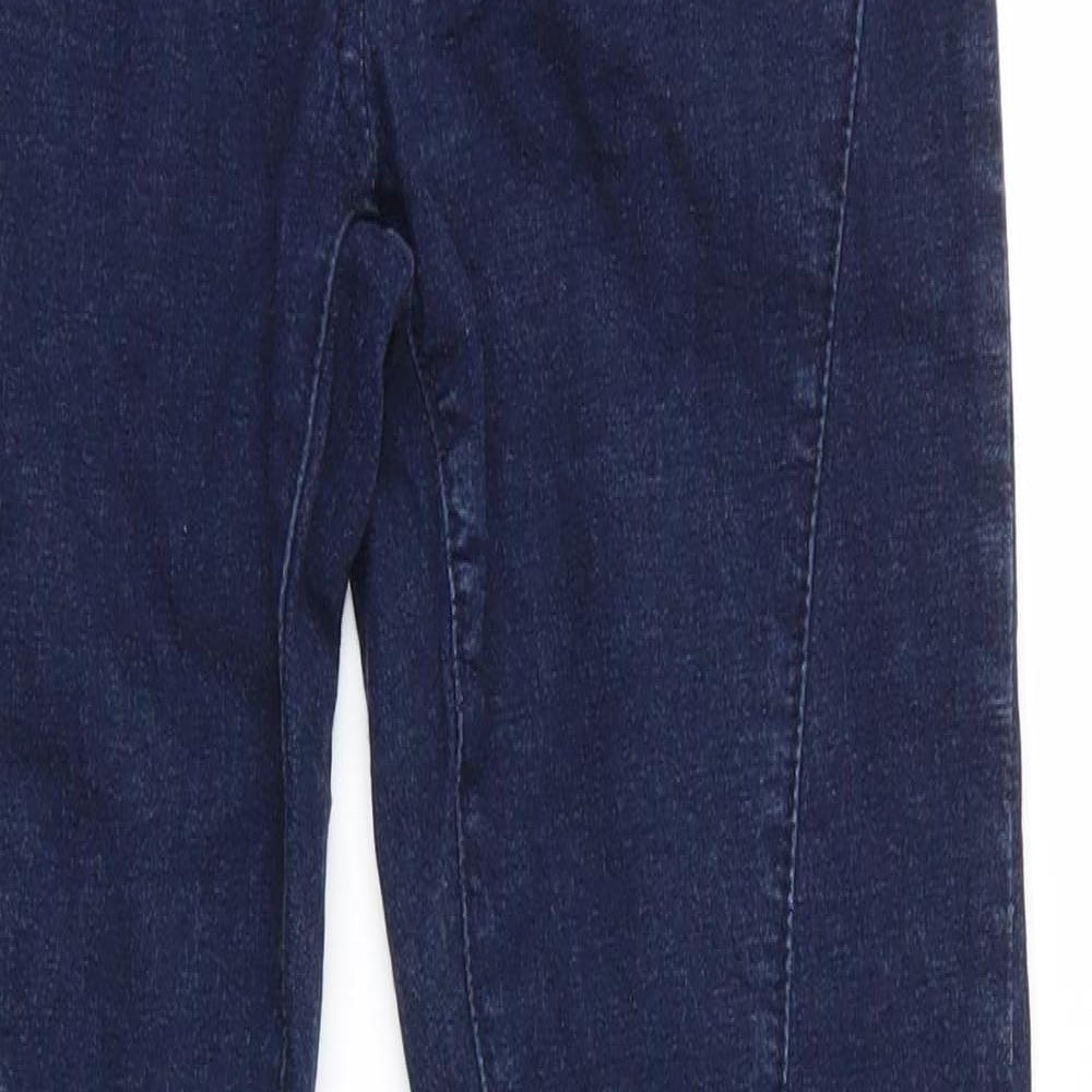 Womens UK Size 10 Preworn Regular Fit Jegging Blue Jeans