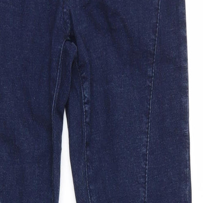 Womens UK Size 10 Preworn Regular Fit Jegging Blue Jeans