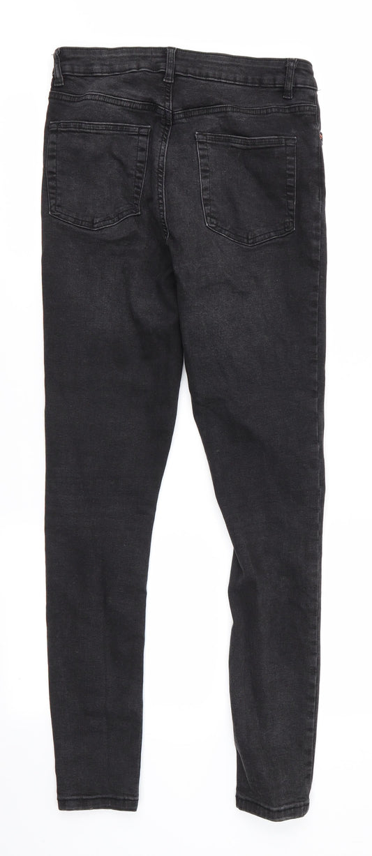 Denim Co Womens Black   Skinny Jeans Size 12 L29 in