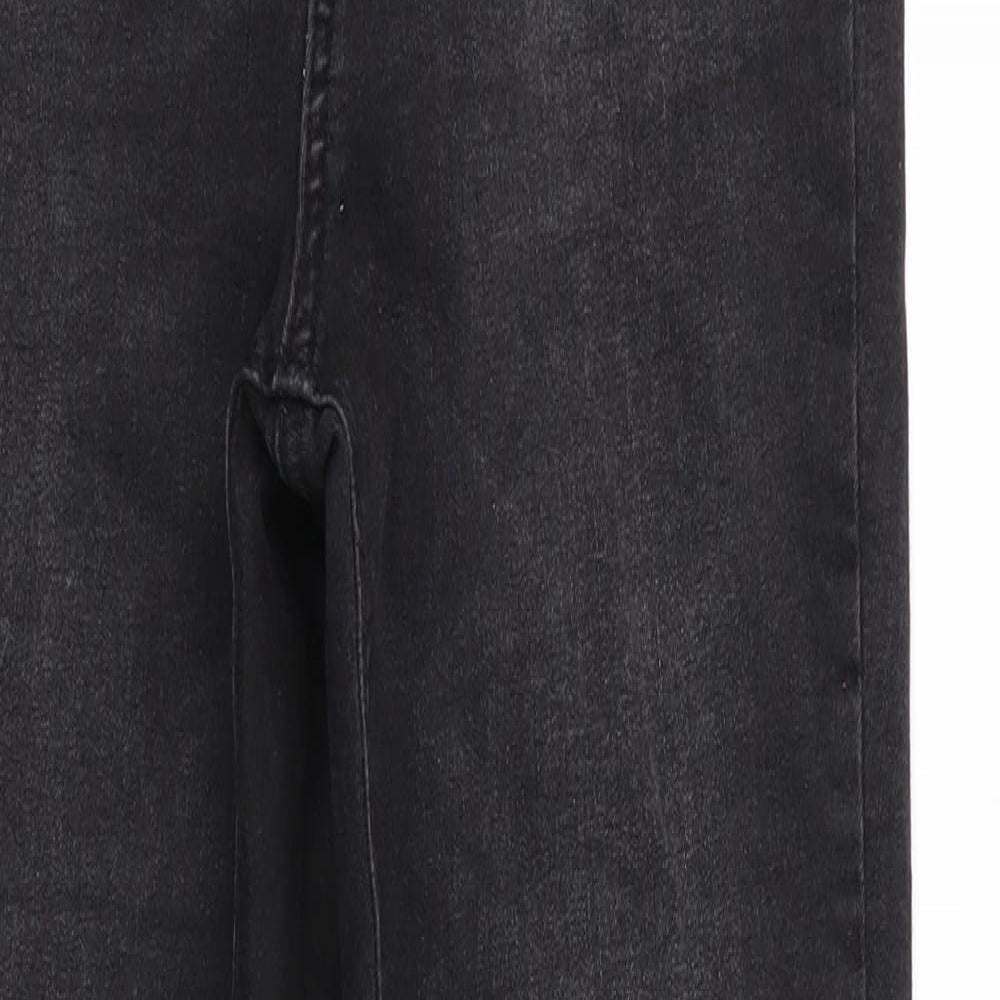 Denim Co Womens Black   Skinny Jeans Size 12 L29 in