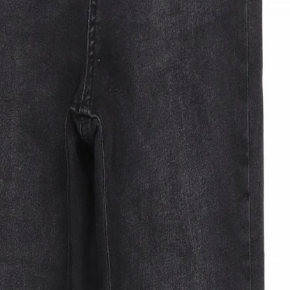 Denim Co Womens Black   Skinny Jeans Size 12 L29 in
