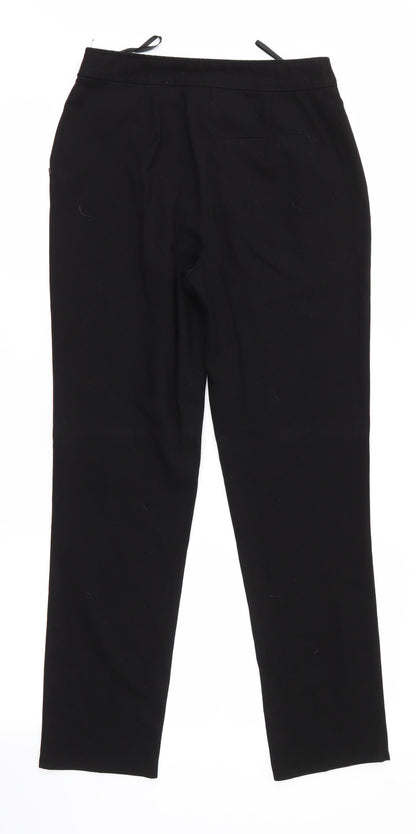 Womens UK Size 8 Oasis Regular Fit  Black Trousers