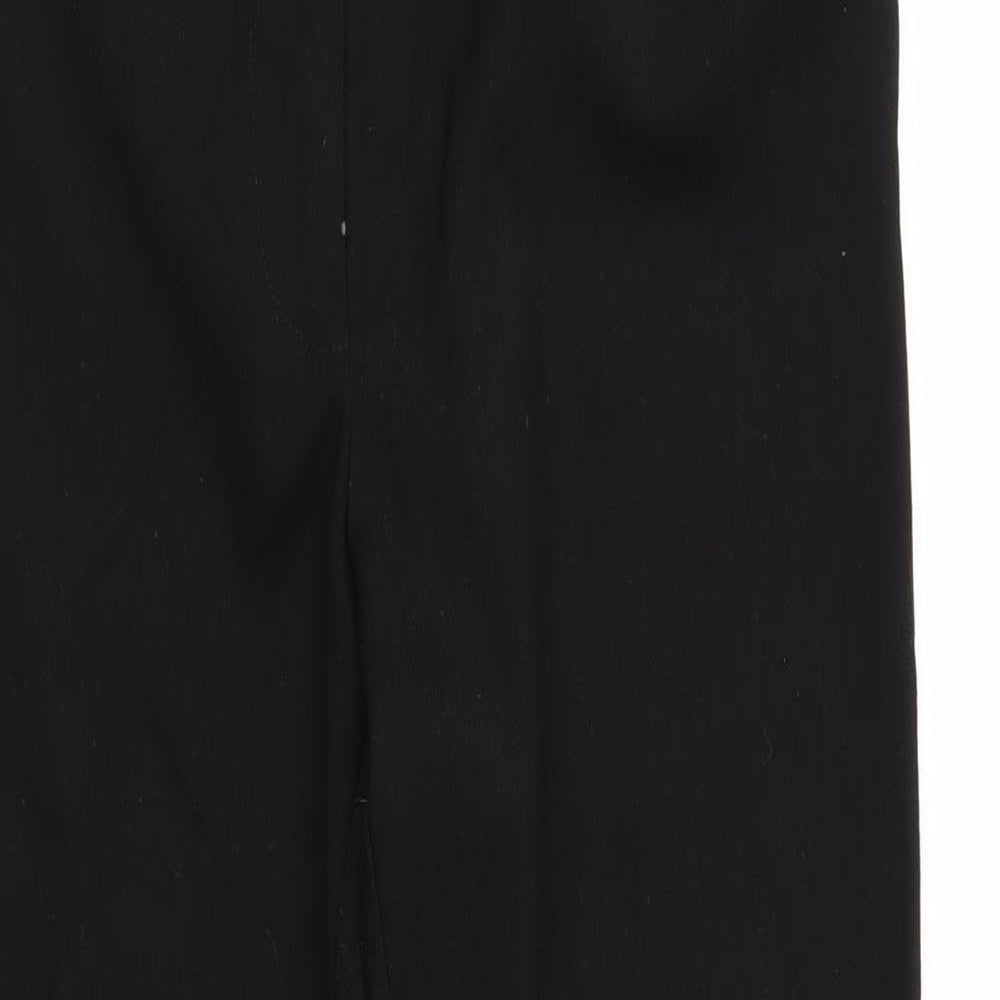 Womens UK Size 8 Oasis Regular Fit  Black Trousers