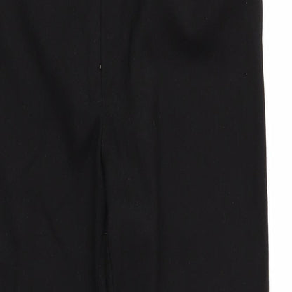 Womens UK Size 8 Oasis Regular Fit  Black Trousers