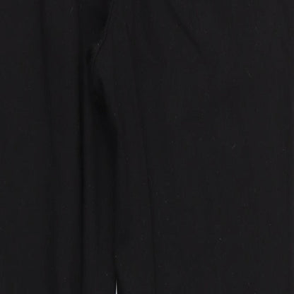 Womens UK Size 8 Oasis Regular Fit  Black Trousers