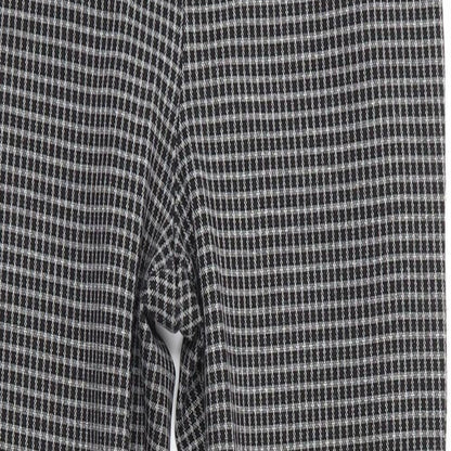 Womens UK Size 10 Papaya Regular Fit Jegging Black Trousers