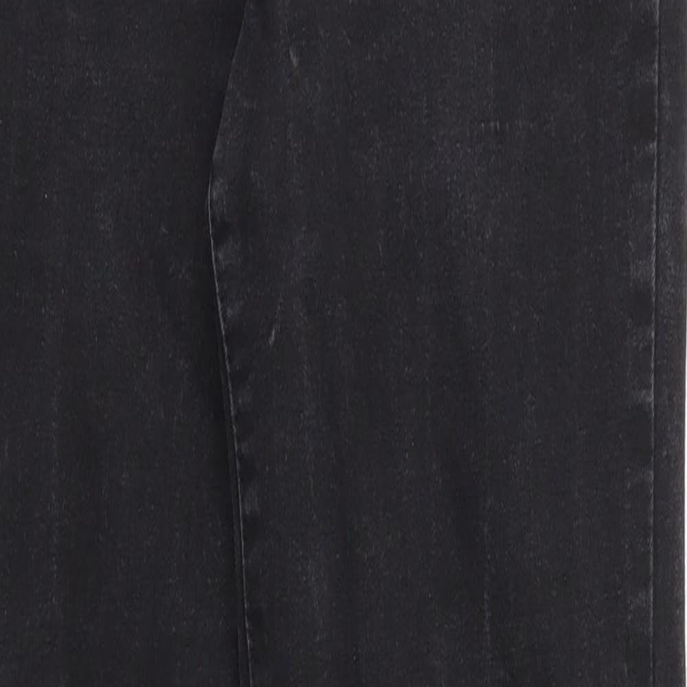 Denim Co Womens Black   Skinny Jeans Size 14 L30 in