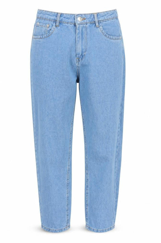 Wednesday's Girl Womens Blue   Boyfriend Jeans Size 28 in L25 in - Cropped