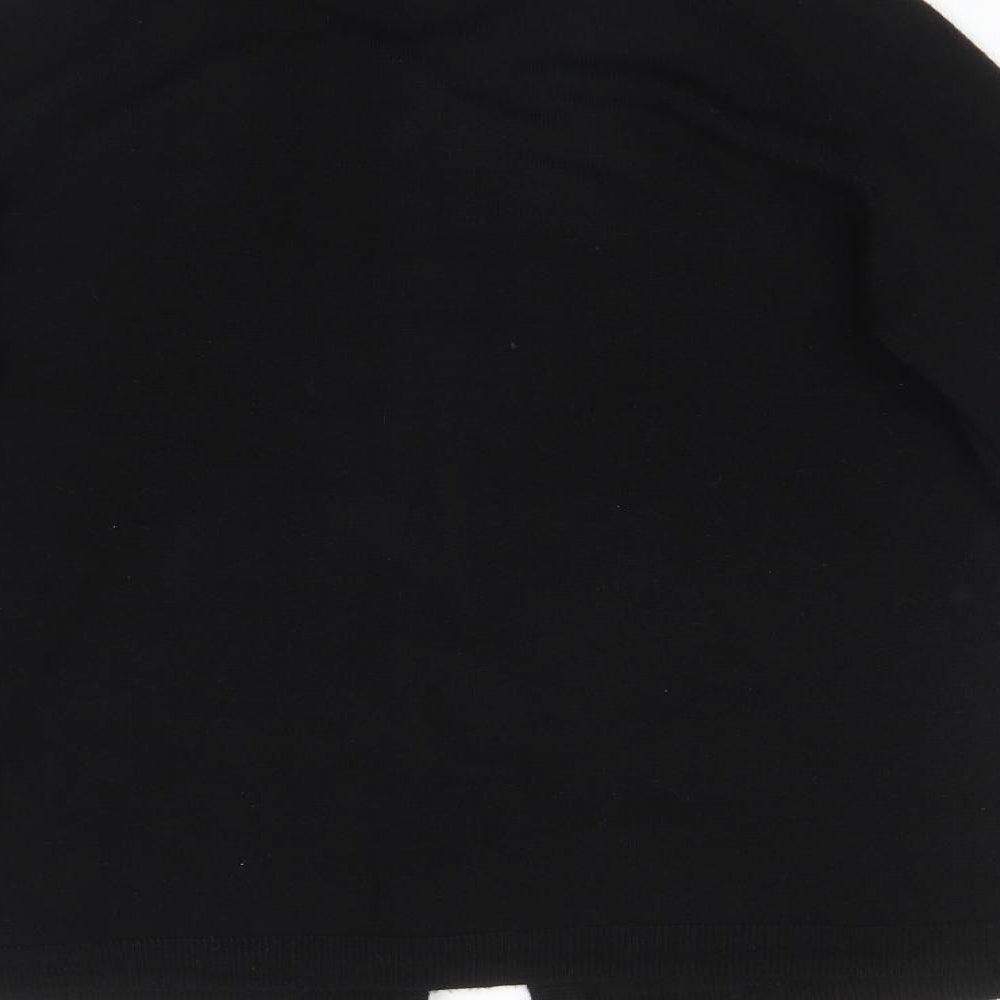 Womens UK Size M PLUM TREE Black Cardigan Jumper