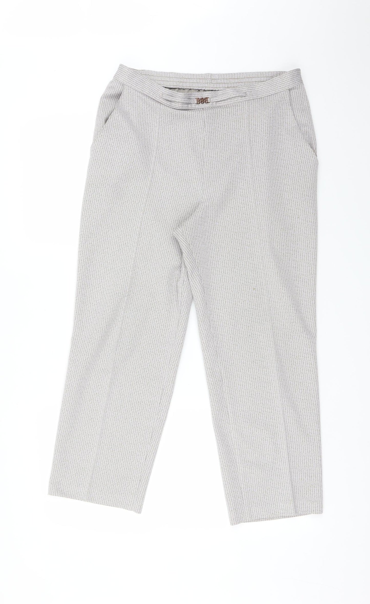 Womens UK Size 14 M&S Regular Fit  Multicoloured Trousers