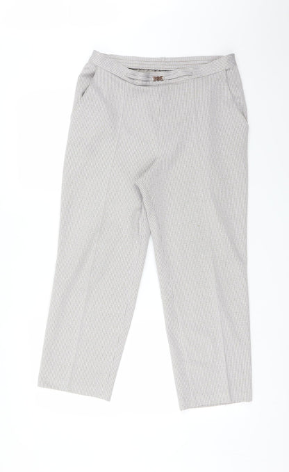 Womens UK Size 14 M&S Regular Fit  Multicoloured Trousers