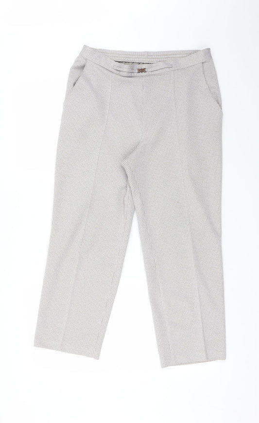 Womens UK Size 14 M&S Regular Fit  Multicoloured Trousers