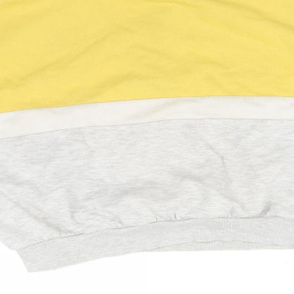 H&M Girls Multicoloured Colourblock  Pullover Sweatshirt Size 11-12 Years  - MAKE NEW MEMORIES