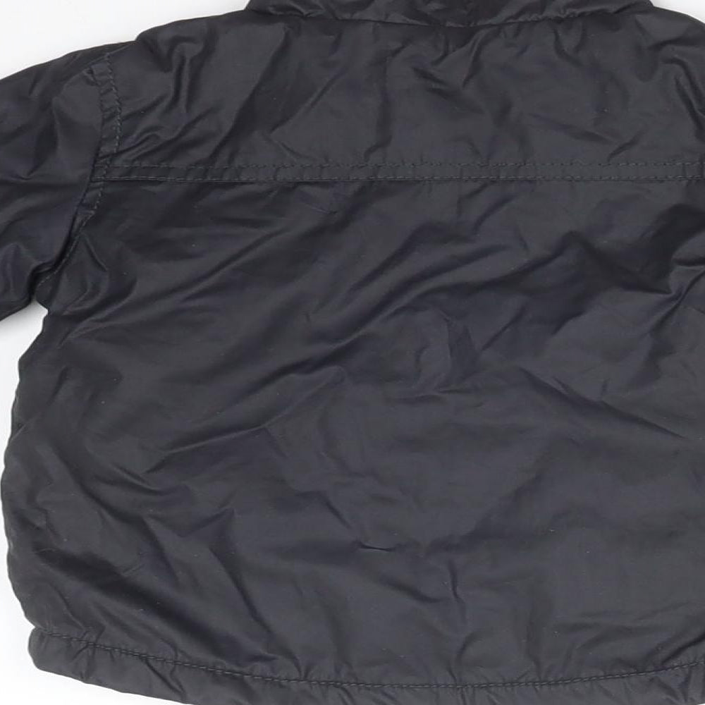 George Baby Black   Overcoat Coat Size 3-6 Months