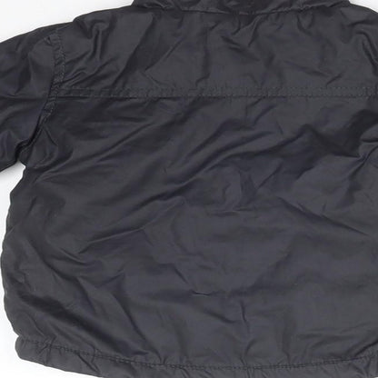 George Baby Black   Overcoat Coat Size 3-6 Months