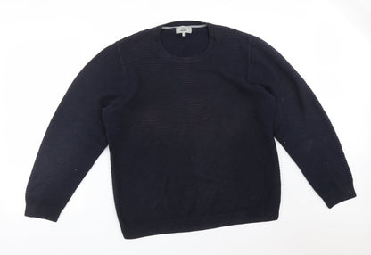 Mens UK Size L M&S Blue Pullover Sweatshirt