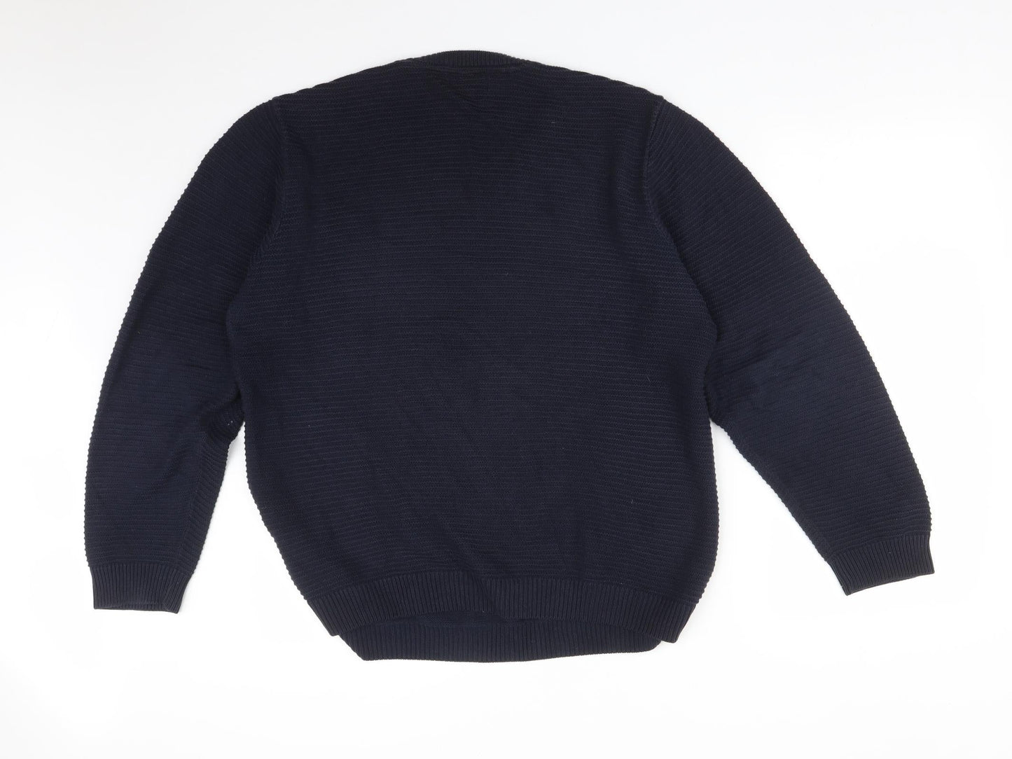 Mens UK Size L M&S Blue Pullover Sweatshirt