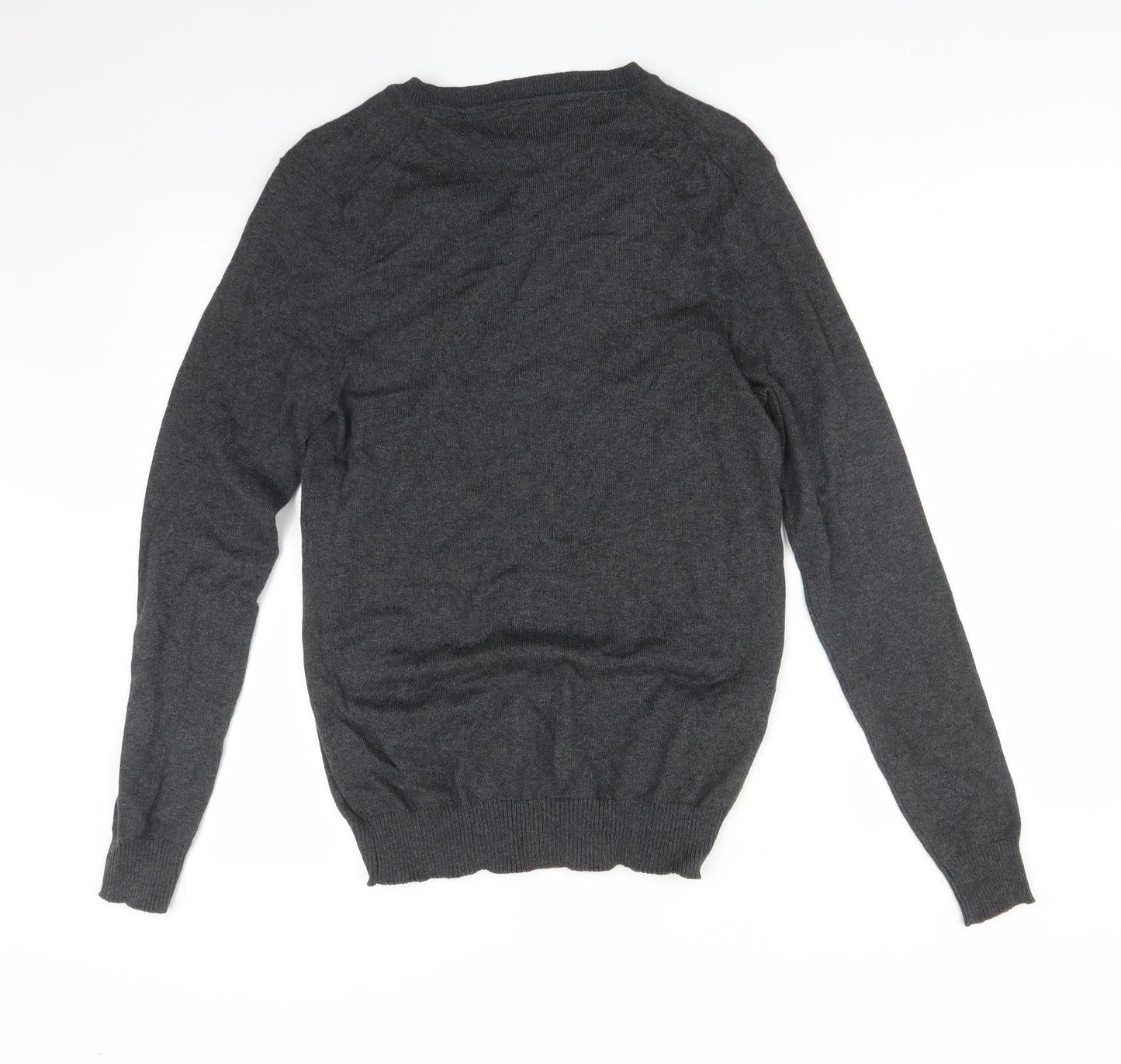 Mens UK Size S Charles Wilson Grey Pullover Sweatshirt