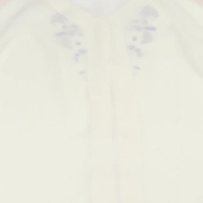 Womens UK Size 16 FOSBY White Basic Blouse