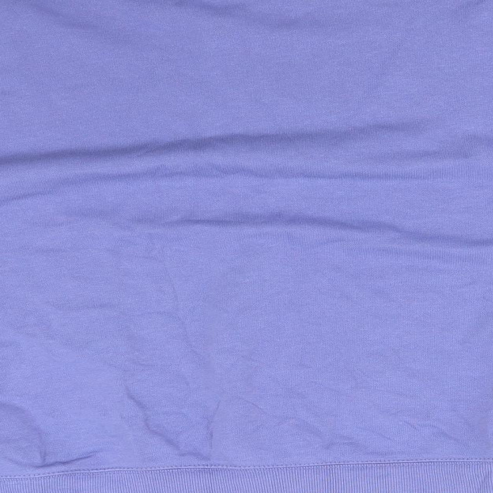 MONKL Womens Purple   Pullover Sweatshirt Size M