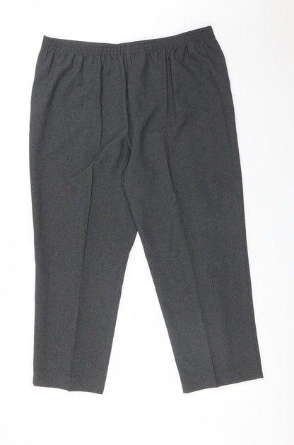Womens UK Size 20 ISLE Regular Fit  Grey Trousers
