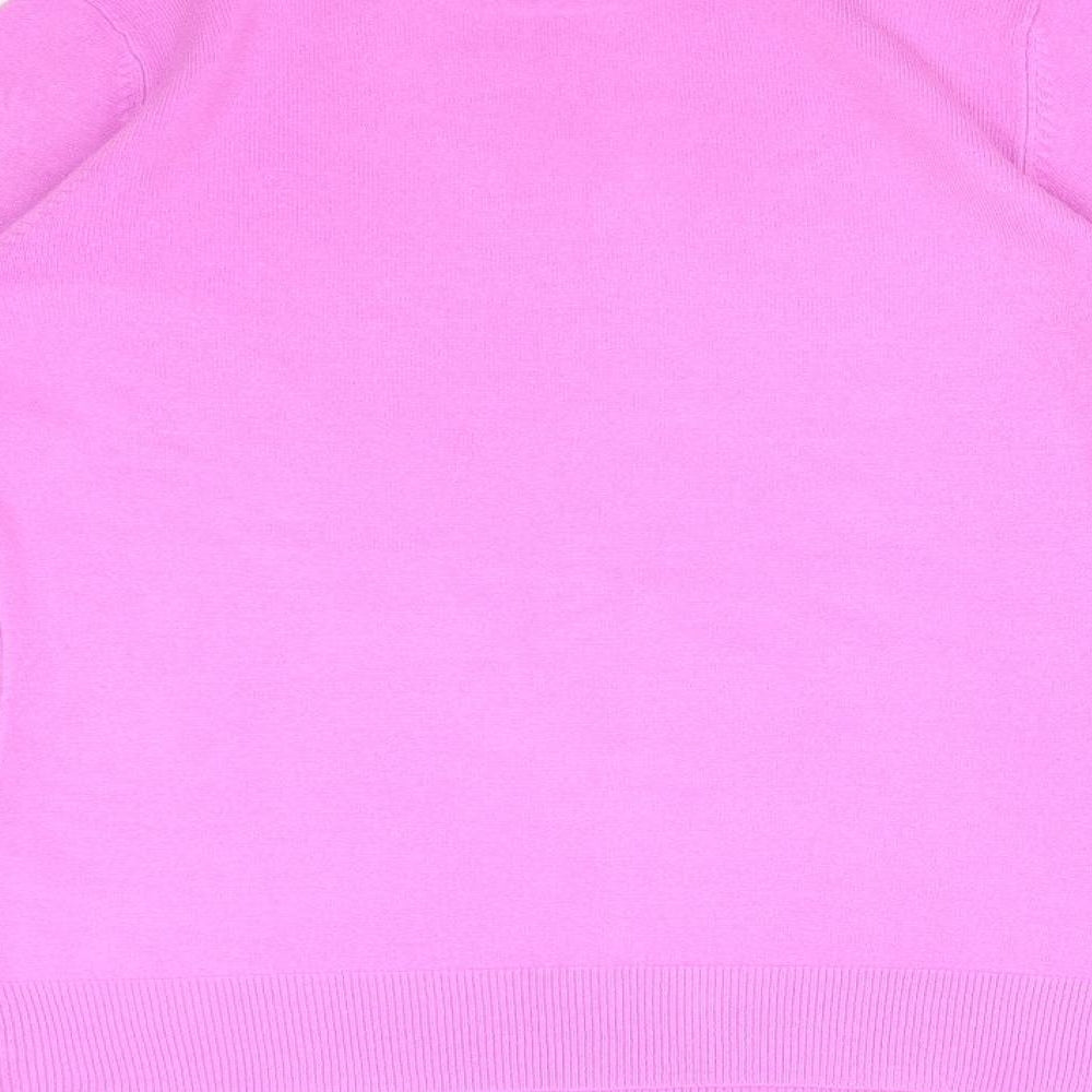 BHS Womens Purple   Basic T-Shirt Size 8
