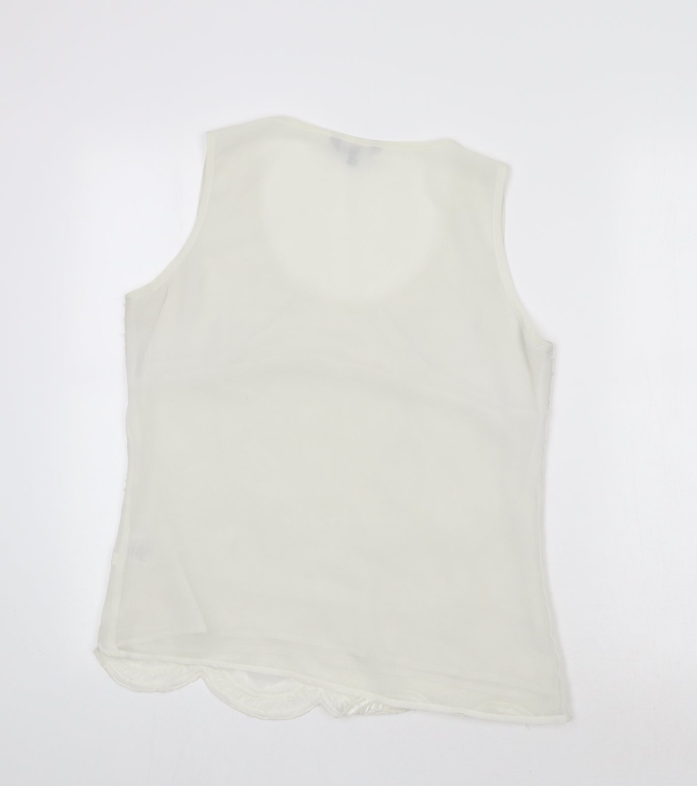 Papaya Womens Ivory   Basic Tank Size 12